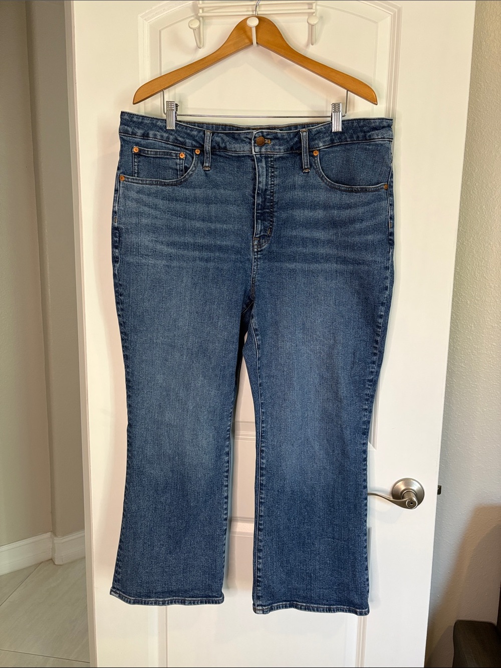 Madewell Cali Demi-Boot Jeans Size 20W - Picture 2 of 14